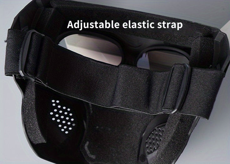Skull Mask, Tactical Full Face Protection Outdoor Cycling Windproof Goggles, Sports &amp; Outdoor Supplies Cross-country Motorcycle Goggles Sports Riding