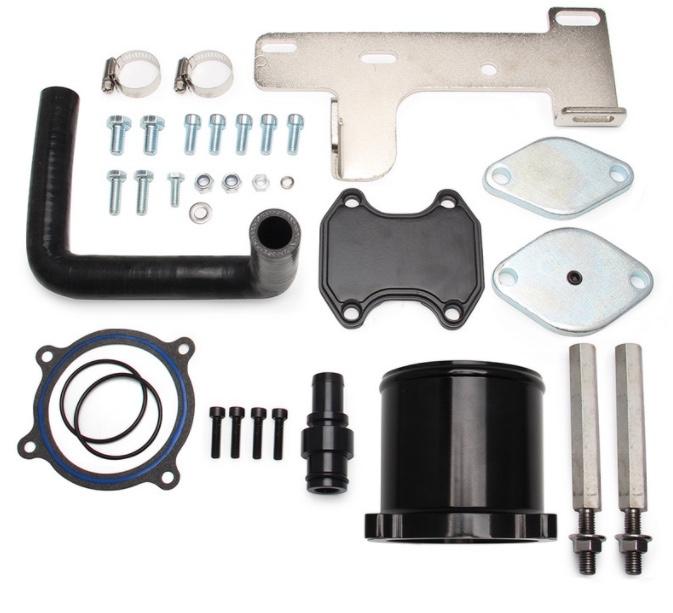 EGR Valve Cooler Delete Kit For Dodge RAM 2500 3500 67L Cummins Diesel 10-14