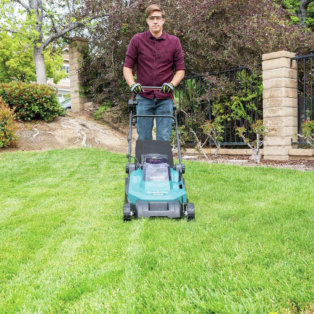 Makita XML05Z 36V (18V X2) LXT 17" Residential Lawn Mower, Tool Only