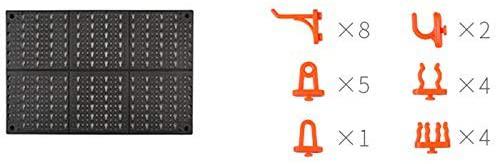 PENFU Wrench Hardware Tools Hanging Plate GaraWorkshop StoraRack Screw Wrench Tool Hanging Plate Hand Repair Tool