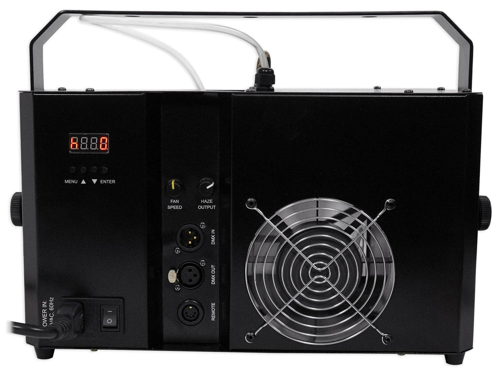 Chauvet Hurricane Haze 4D DMX Water Based Haze Machine+Remote+(2) Gallons Fluid
