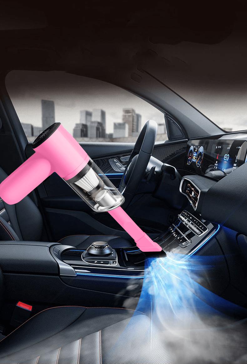 Vehicle-mounted Vacuum Cleaner Super Suction Super High Power Wet And Dry Cleaning Cat Hair Pet Hair Multi-functional Portable Mini-handheld