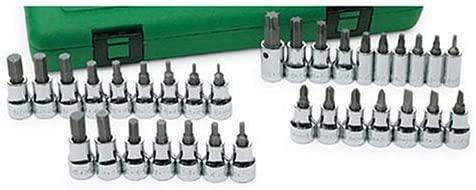 SK 89039 Superset 33 Piece 1/4-Inch and 3/8-Inch Drive Screwdriver Bit Set Set