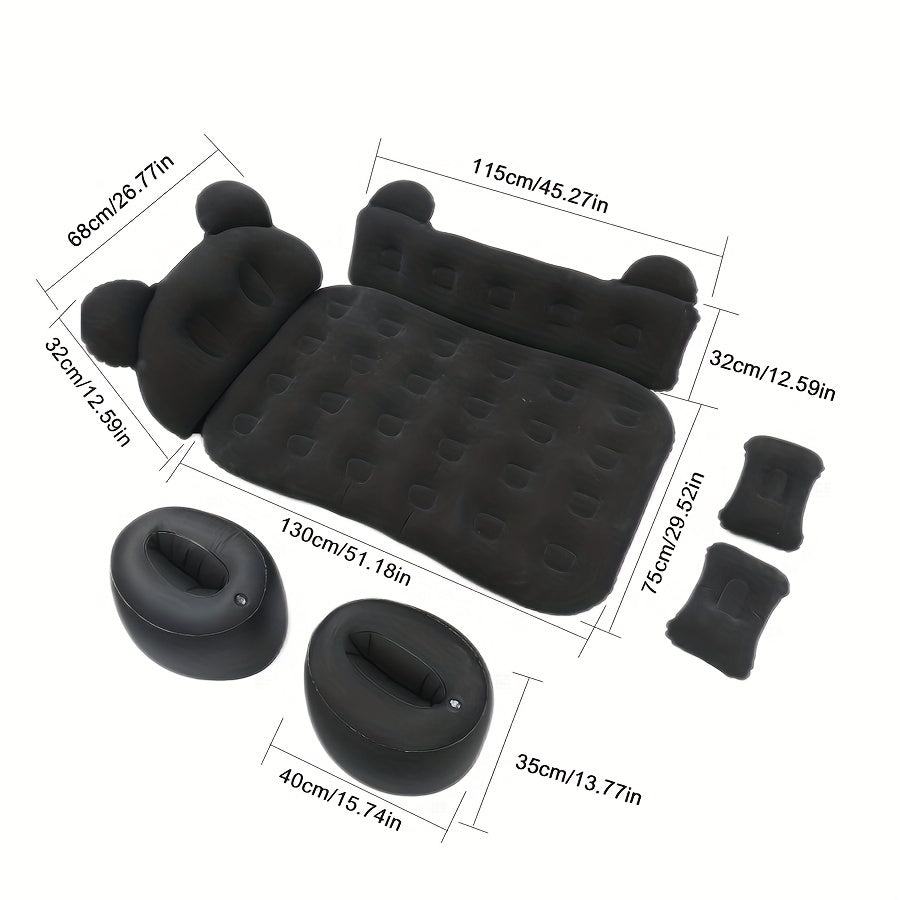 Upgrade Your Camping &amp; Outdoor Adventures With The Panda Air Mattress Car Bed!