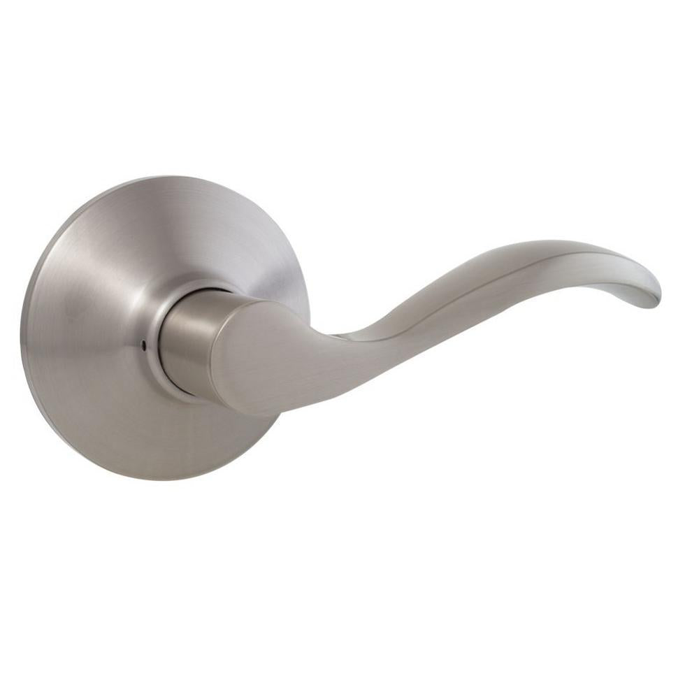 Naples Satin Nickel Hall and Closet PassaDoor Lever