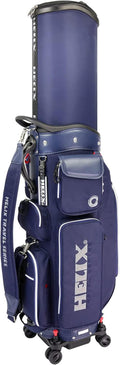 HELIX-Golf Golf Cart Bag, Easy to Carry, Retractable Golf Club Cart Bag with LocWheels Chassis and Latest Integrated Handgrip.