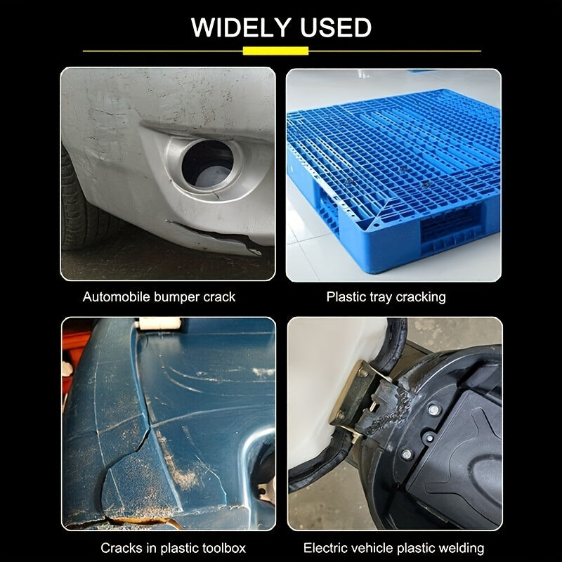 100W Plastic Welding Machine: The Perfect Tool for Car Bumper Repairs and PVC Soldering!