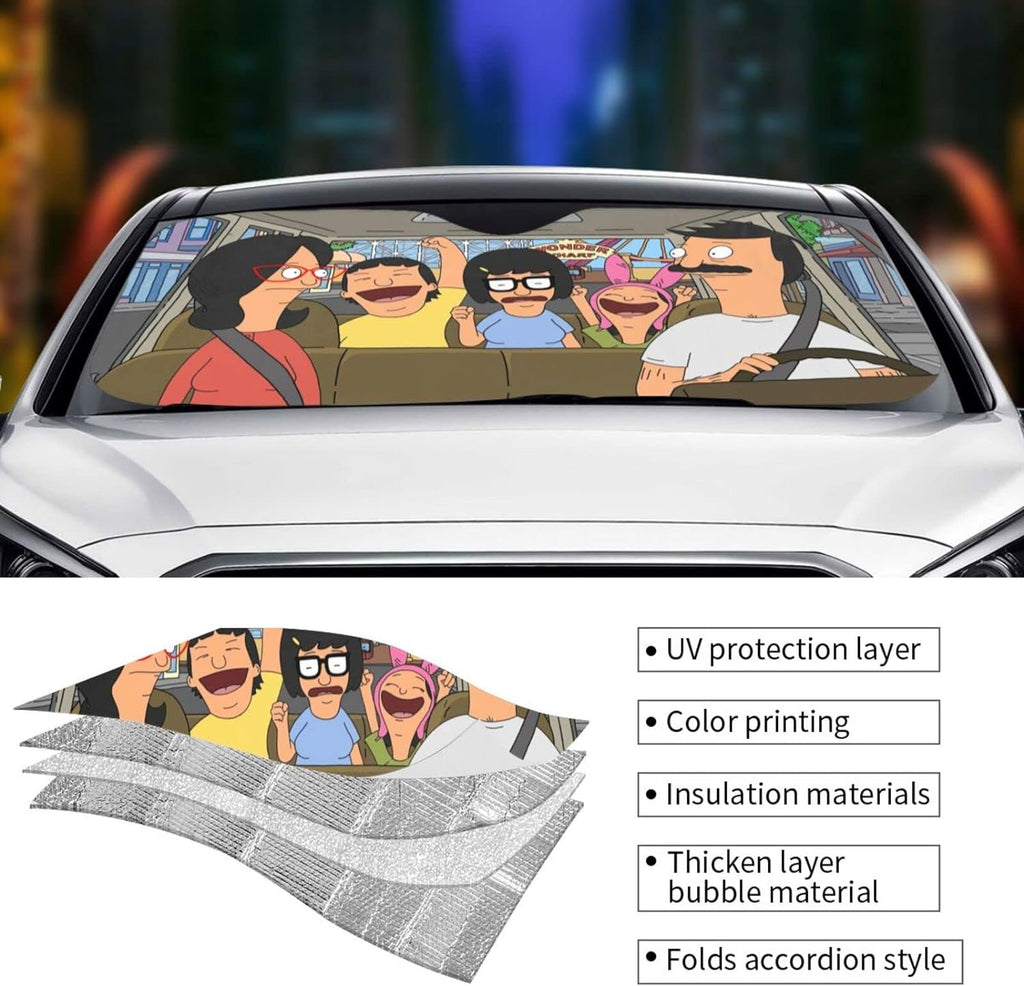 Car Windshield Sunshade 27.5 X 51 Inch, Front Auto Car Windshield Sun Shade Blocks Uv Rays Sun Visor Protector-Keep Your Vehicle Cool