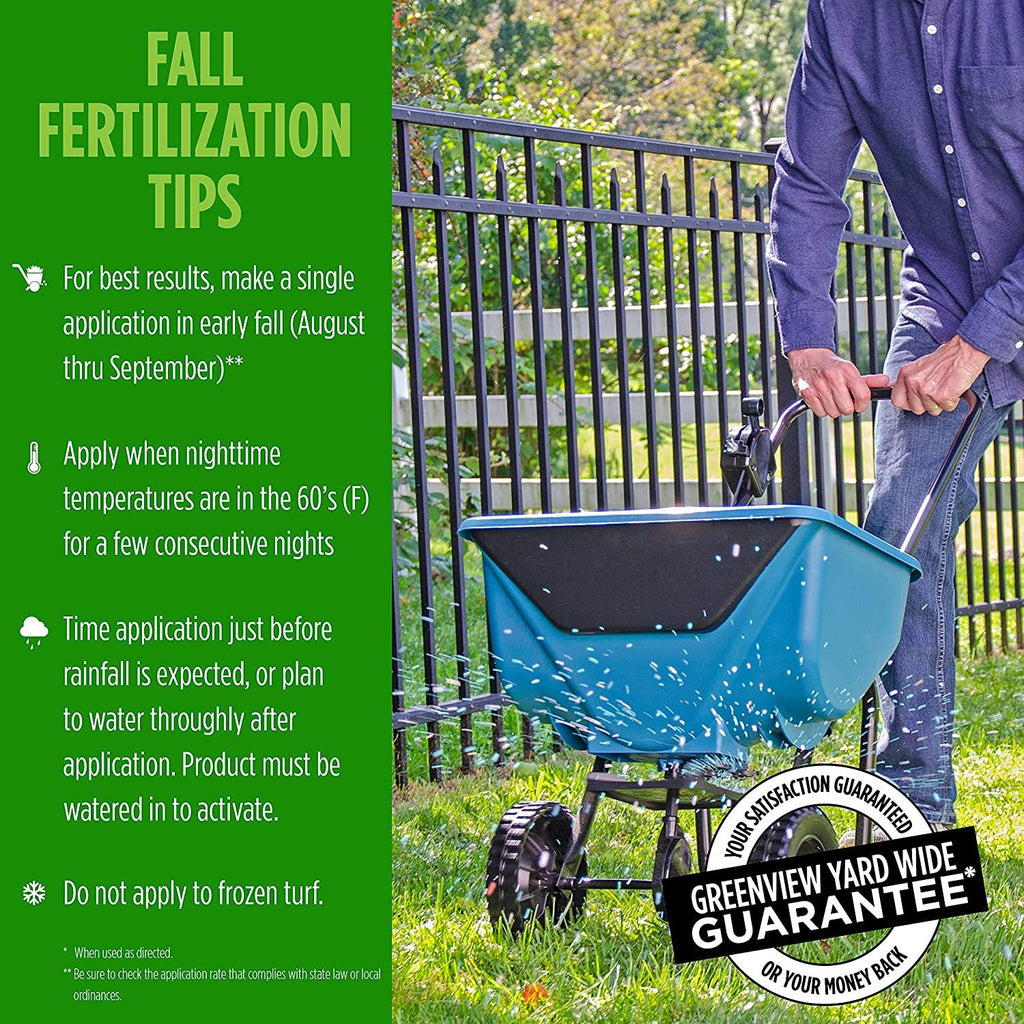 Greenview 2129861 Fairway Formula Fall Fertilizer - 45 lb - Covers 15,000 sq. ft., Multi