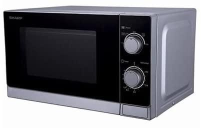 Sharp R-20CT(S) Microwave Oven, Small, Silver