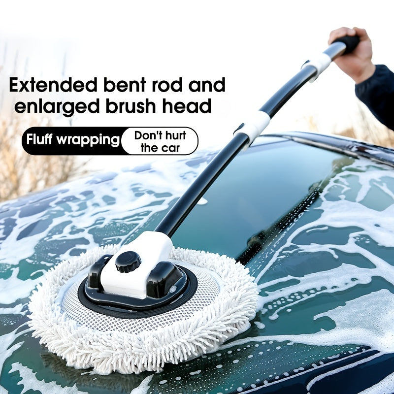 Car Scrub Mop Car Wash Special Car Scrub Brush Car Wash Cleaning Tool Chenille Soft Wool Car Wash Brush Car Maintenance Cleaning Tool Car Accessories
