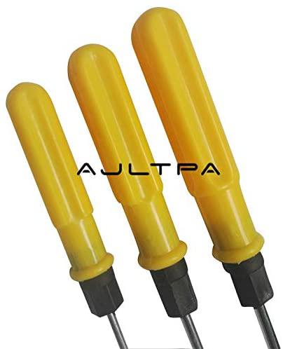 Screwdriver Multi-function 2/3/4inch Plastic Steel Dual Double Use Slotted Crossed Screwdriver Hand Tools Mini Screwer H4461 - (Color: 4 inch)