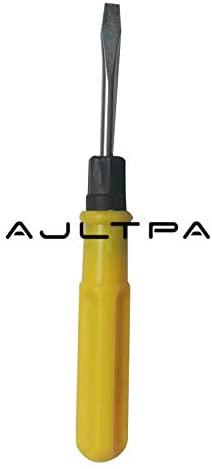Screwdriver Multi-function 2/3/4inch Plastic Steel Dual Double Use Slotted Crossed Screwdriver Hand Tools Mini Screwer H4461 - (Color: 4 inch)
