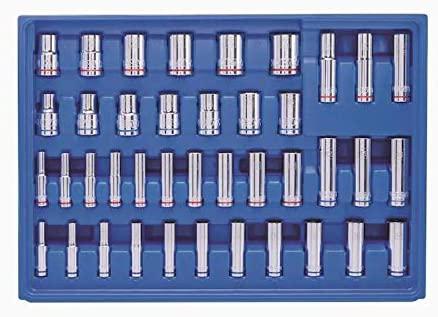 Kobalt 286-Piece Standard (SAE) and Metric Combination Polished Chrome Mechanics Tool Set