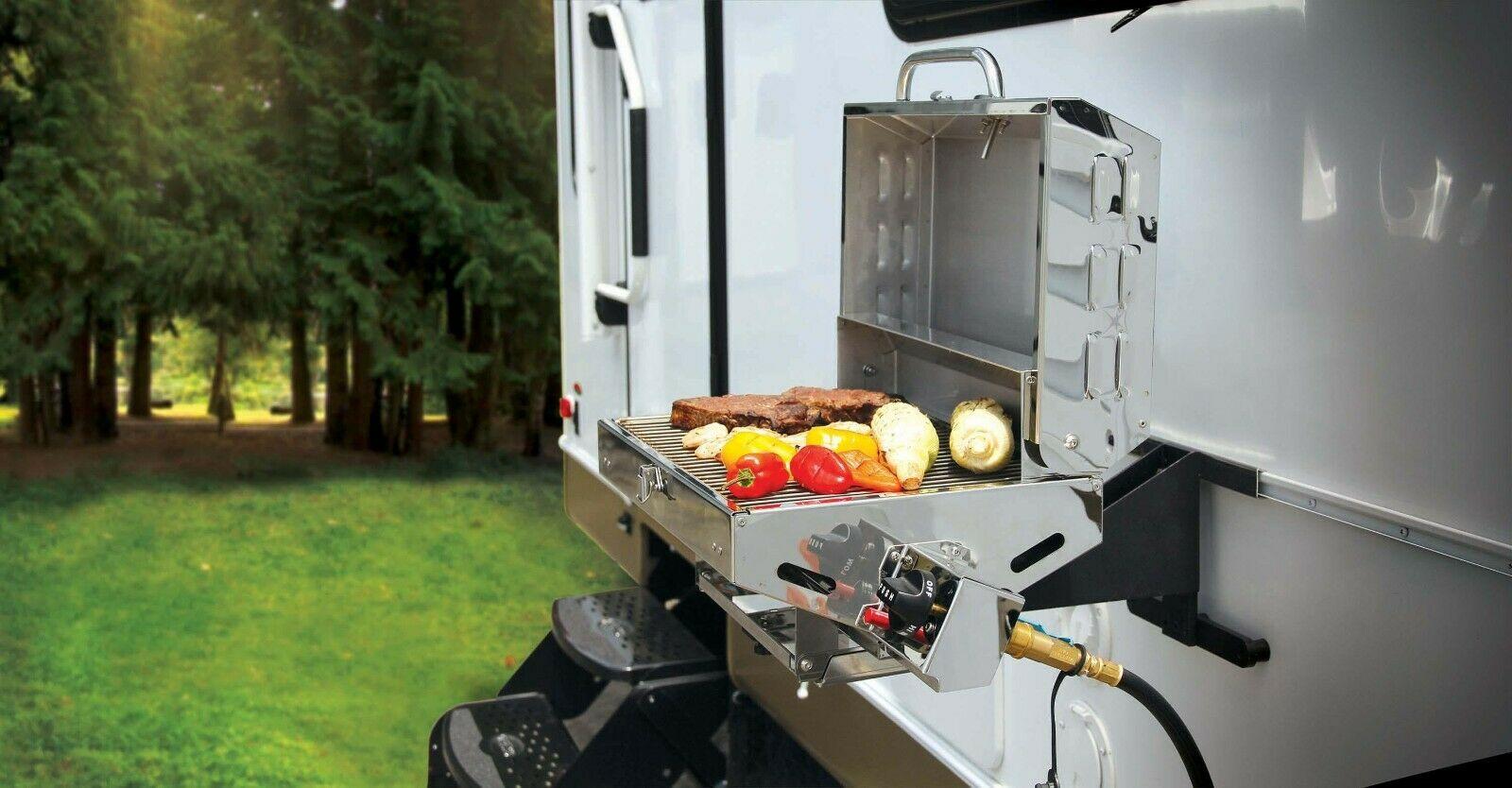 Camper Bumper Grill Camping Tailgating Gas Propane CooSurface  Stl