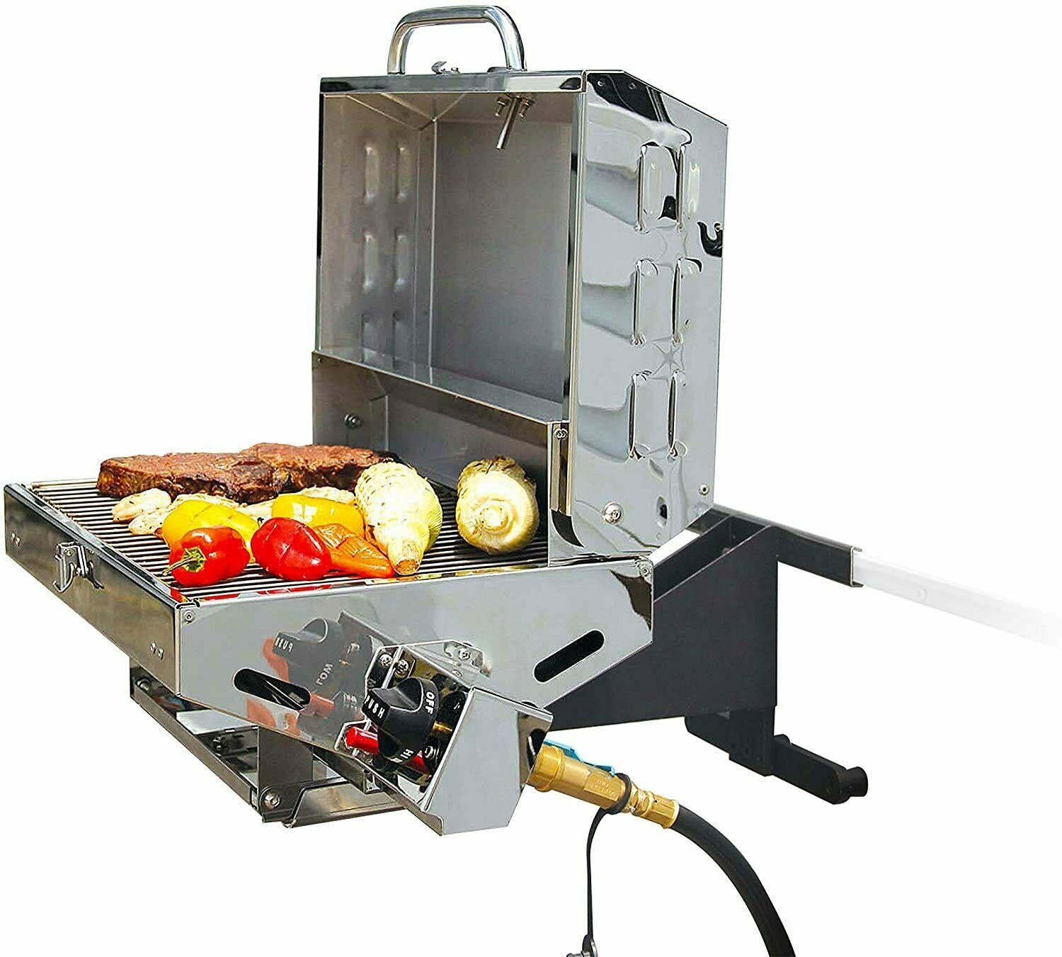 Camper Bumper Grill Camping Tailgating Gas Propane CooSurface  Stl