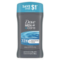 Dove Men+Care Antiperspirant Deodorant Stick Clean Comfort Twin Pack 72-Hour Sweat &amp; Odor Protection Antiperspirant for Men With 1/4 Moisturizing Cream 2.7 oz