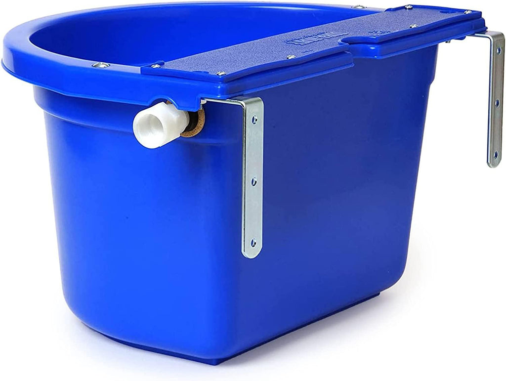 Little Giant FW16BLUE 4 Gal Auto Float Controlled Waterer Livestock (2 Pack)