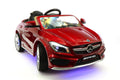 CARZ4KIDS MERCEDES CLA45 AMG 12V ELECTTRIC KIDS RIDE ON TOY CAR BATTERY POWERED LED WHEELS PARENTAL REMOTE MP3 PLAYER  | CHERRY RED METALLIC