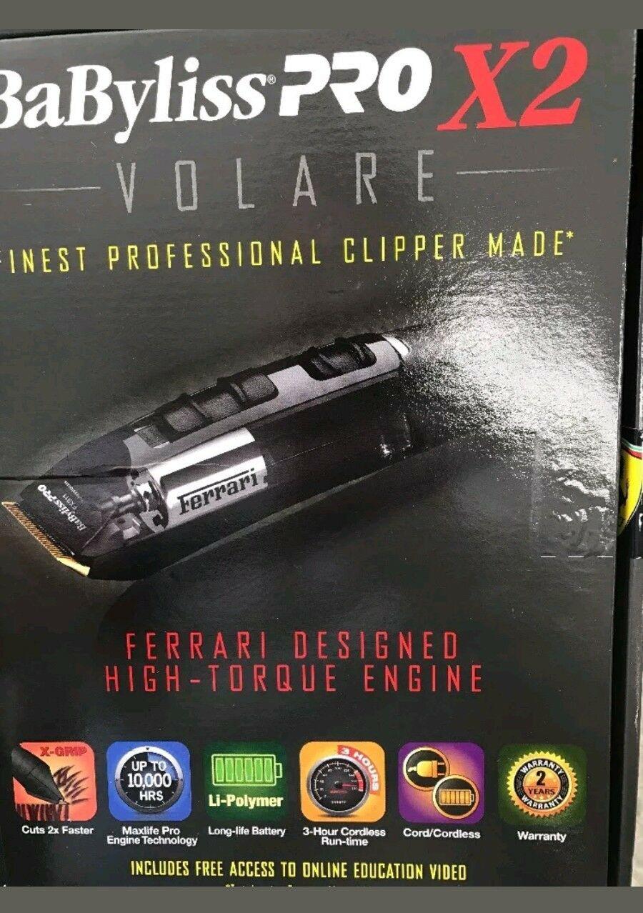 Babyliss Professional Volare X2 Cordless Clipper Black