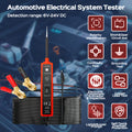 Power Circuit Probe Tester 6-24V DC Test Light Short Circuit Automotive Component Electrical Polarity Identify Continuity Tester Overload Protection