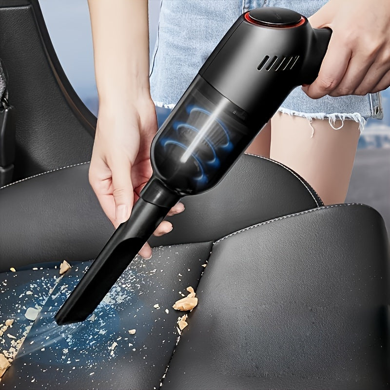 Wireless Car Vacuum Cleaner Handheld Electric Cleaning Tool Strong Suction For Home &amp; Car Use Mini Portable Car Vacuum Cleaner Pet Hair Cleaner