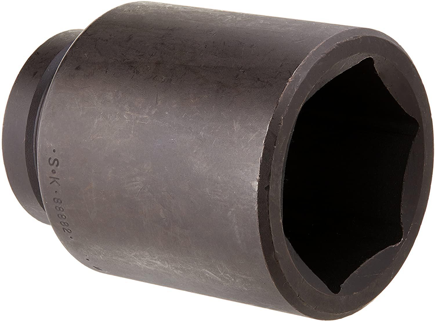 SK Hand Tool 88882 6-Point 1-Inch Drive Deep Impact Socket, 2-9/16-Inch