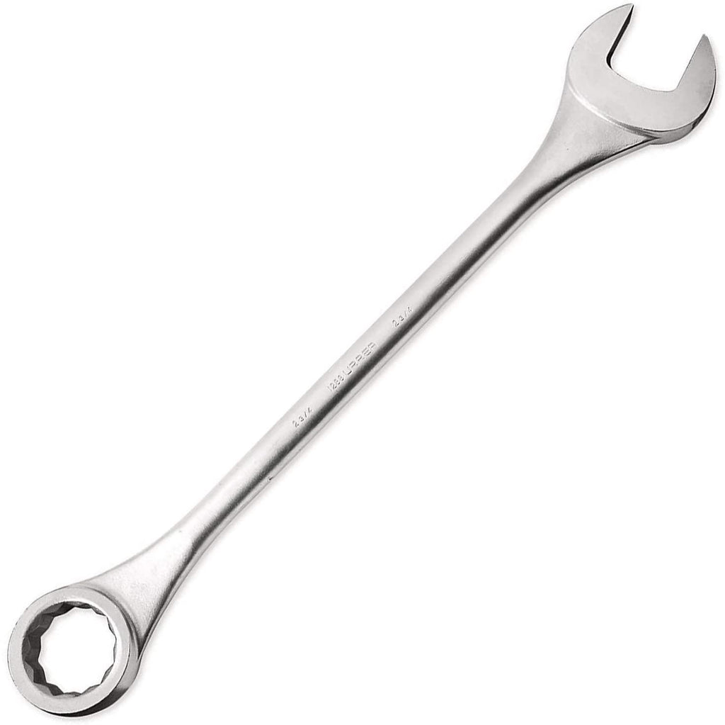 URREA 12-Point Combination Wrench - 2-5/16" Jumbo Mechanics Tool with Hot Drop Forged Construction &amp; Satin Finish - 1274