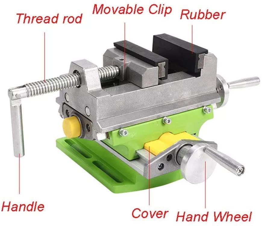 LIANGANAN Tools Kit Cross Pliers Holder Bench Drill Vise Machine Milling Machine Tool Precision 3 Inch tool Hand Tools