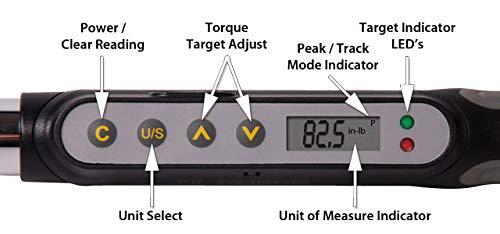 DTL 1/4" Mini Digital Torque Wrench (DTL-175i-C)