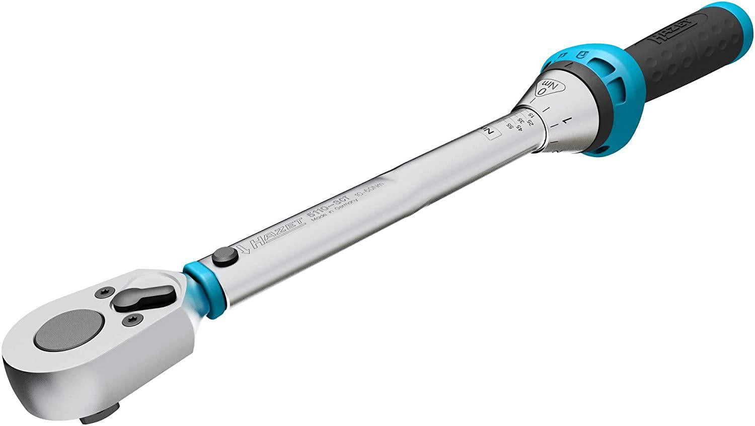 Hazet 5110-3CT Torque Wrench 10 mm (3/8 Inch) 10-60 Nm Made in Germany