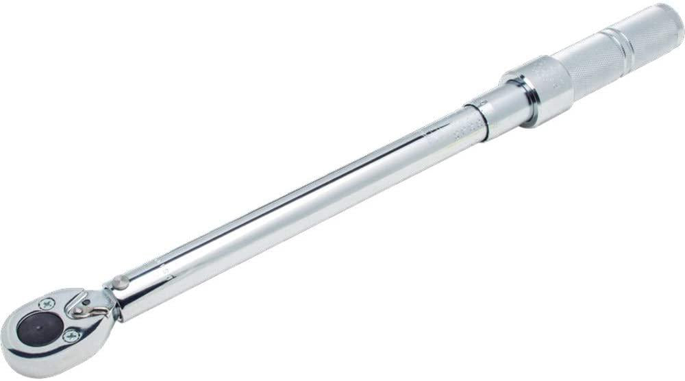 Proto J6012C 3/8" Drive Ratcheting Head Micrometer Torque Wrench,20-100-FT LB