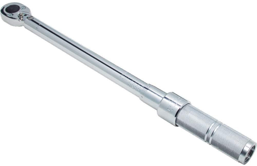 Proto J6012C 3/8" Drive Ratcheting Head Micrometer Torque Wrench,20-100-FT LB