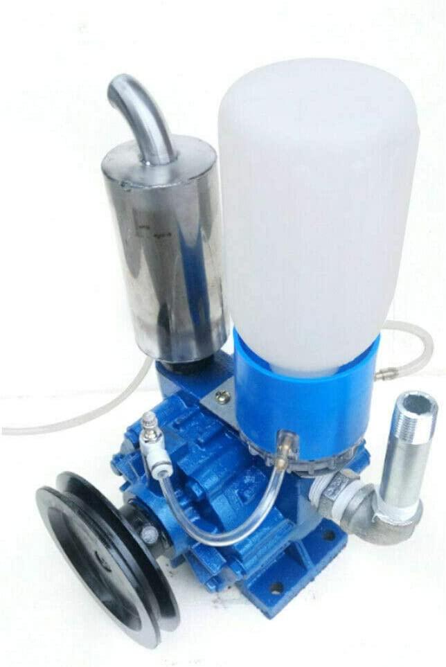 MilMachine Vacuum Pump, 250 L/Min Portable Cow Goat MilMachine Vacuum Pump Milker Bucket MilMachine Livestock MilEquipment