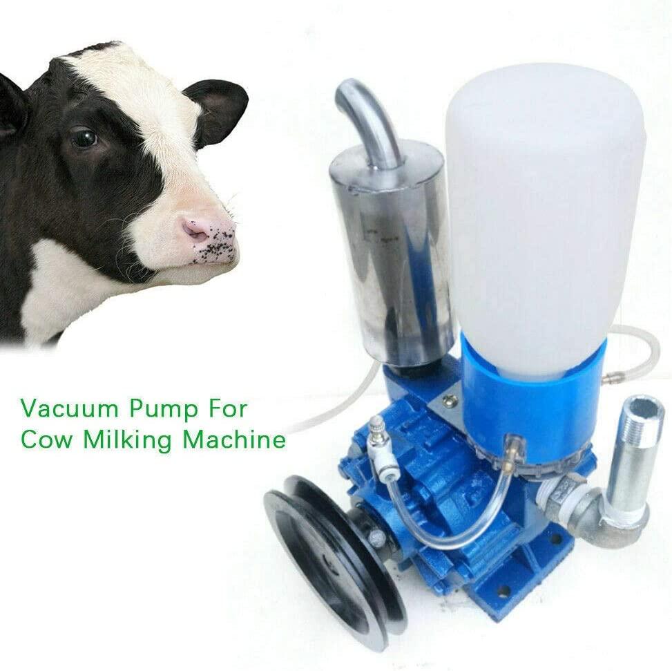 MilMachine Vacuum Pump, 250 L/Min Portable Cow Goat MilMachine Vacuum Pump Milker Bucket MilMachine Livestock MilEquipment