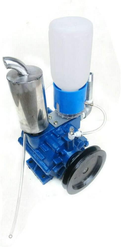 MilMachine Vacuum Pump, 250 L/Min Portable Cow Goat MilMachine Vacuum Pump Milker Bucket MilMachine Livestock MilEquipment