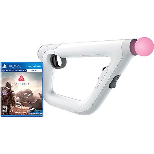 Refurbished PS4 Bundle VR Headset Farpoint Aim Controller Psvr Doom Cam2 Move Motion Controllers