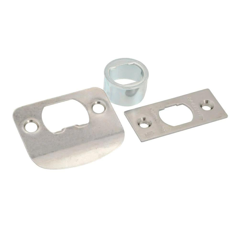 PrestiCarnaby Satin Nickel Hall/Closet Door Knob (4-Pack)