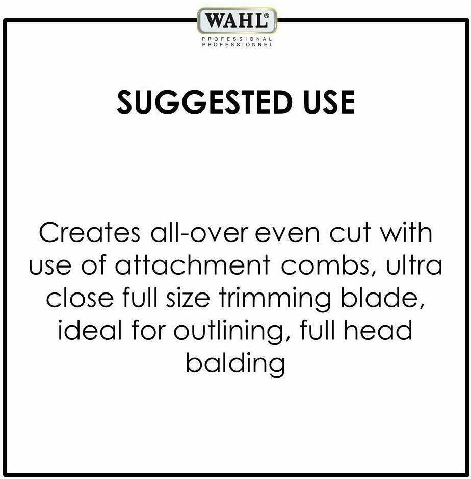 Wahl Legend Trimmer Width cutting 40 mm Blade FADE Cut with Lever