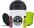 Chemical Guys CWS_402_16BK Car Wash Detailing Bucket, Mitt &amp; Accessories Bundle (6 Items) Featuring Mr. Pink Foaming Car Wash Soap, 16 fl oz - Works on Cars, Trucks, SUVs, RVs &amp; More