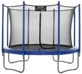 Upper Bounce 10' Trampoline, with Enclosure, Blue