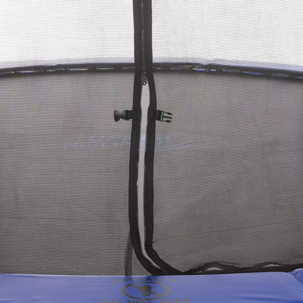 Upper Bounce 10' Trampoline, with Enclosure, Blue