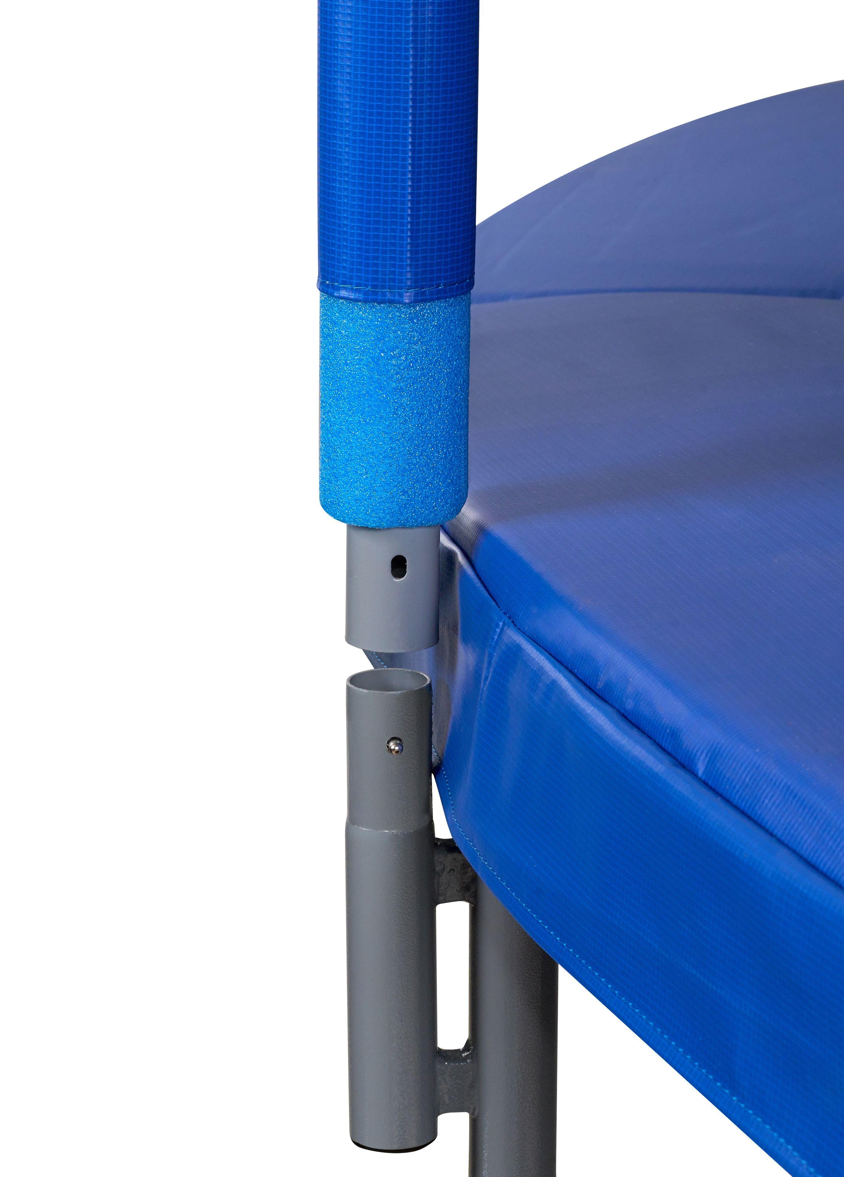 Upper Bounce 10' Trampoline, with Enclosure, Blue