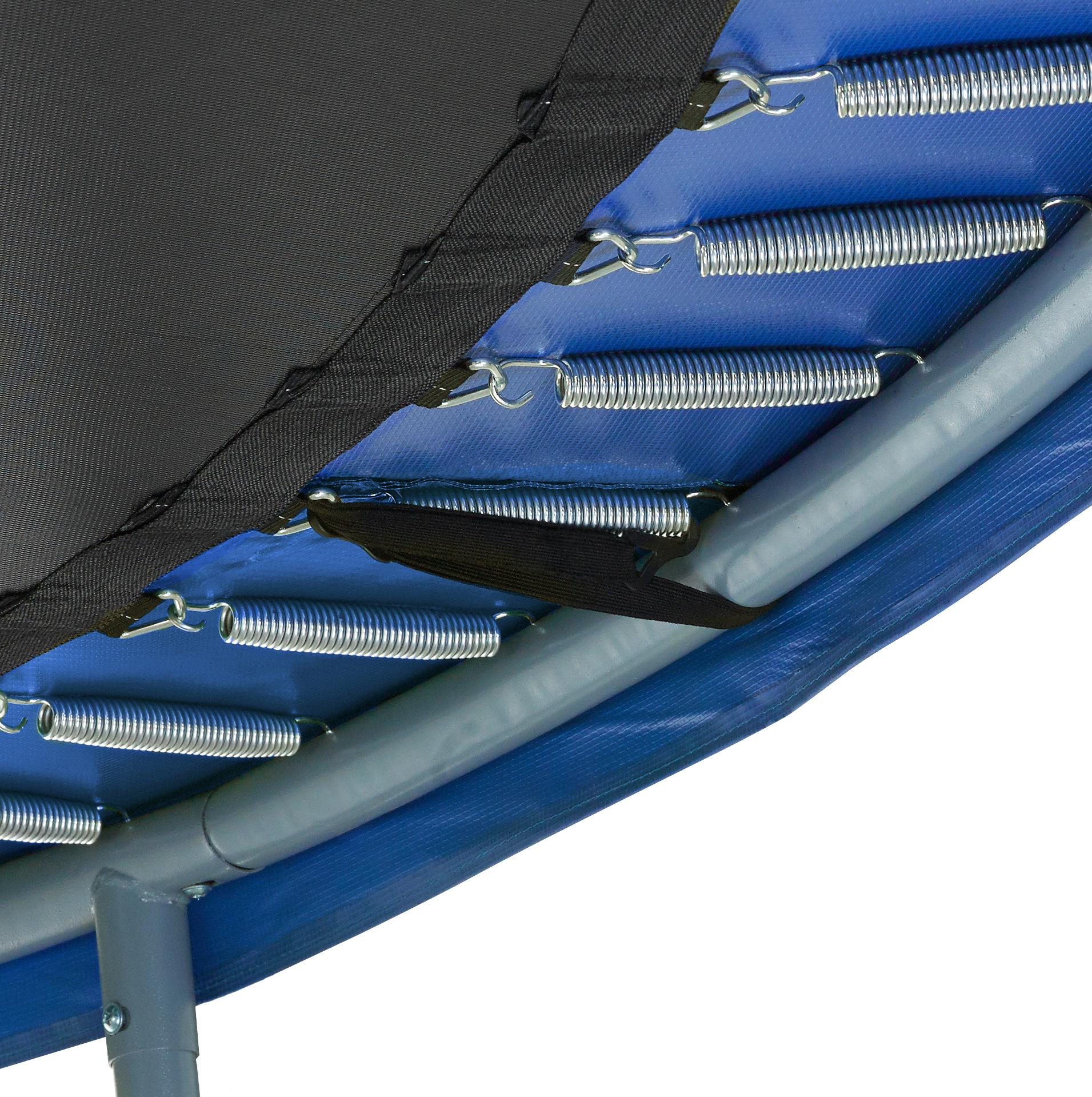 Upper Bounce 10' Trampoline, with Enclosure, Blue