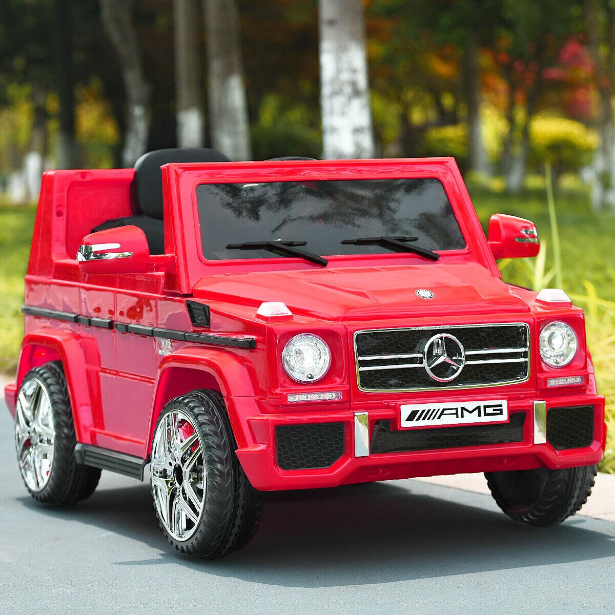 Mercedes Benz G65 Licensed 12V Electric Kids Ride On Car RC Remote Control Red