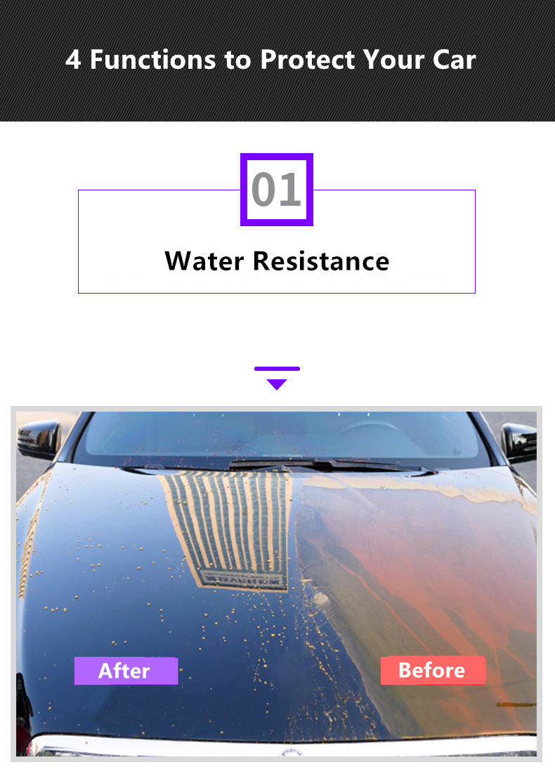 10.14oz Ceramic Coating Fortify Car Wax Polish Spray - Waterless Wash &amp; Wax Hydrophobic Top Coat Polish &amp; Polymer Paint Sealant Detail Protection
