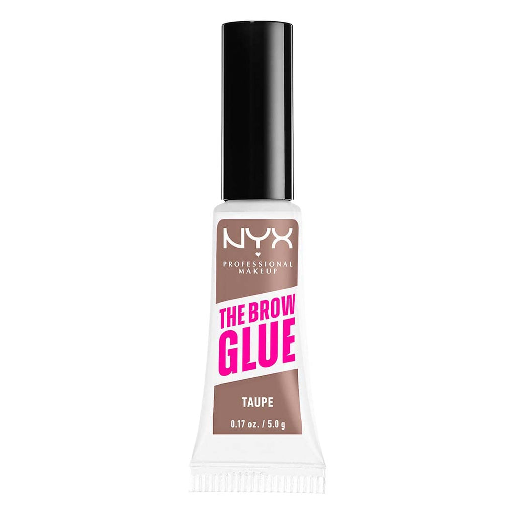 NYX PROFESSIONAL MAKEUP The Brow Glue, Extreme Hold Tinted Eyebrow Gel - Taupe
