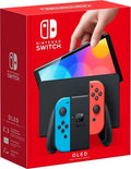 Switch  OLED Model w/ Neon Red &amp; Neon Blue Joy-Con