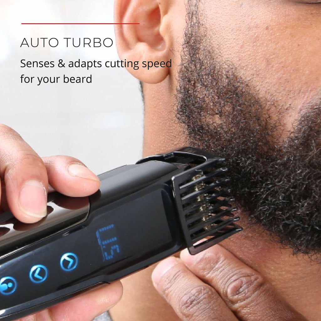MB4700 Smart Beard Trimmer 9000 Digital Touch Screen Memory Settings