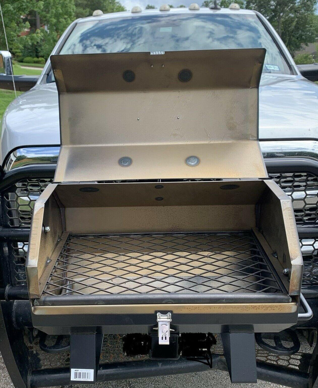 Table Top Grill With Reciever Hitch Mount